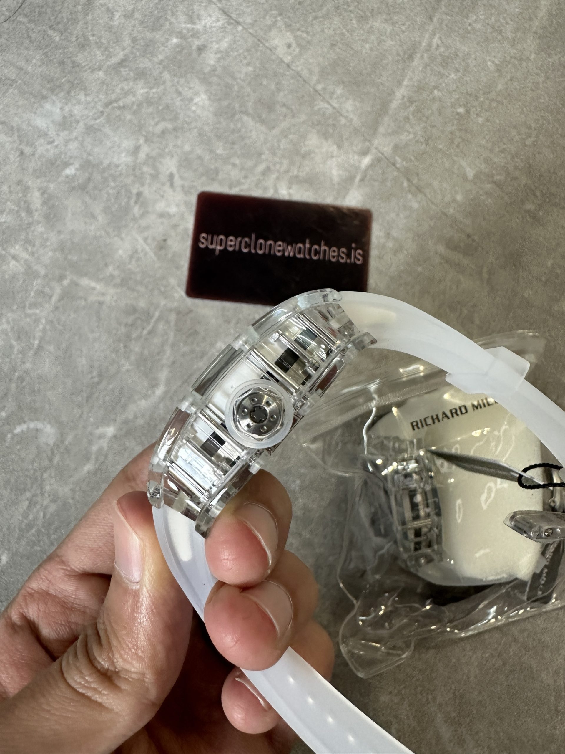 SUPER FAKE RM38-02 BUBBA WATSON MANUAL WINDING TOURBILLON MOVEMENT - Image 5