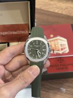 Fake Patek Philippe Aquanaut 5168G Olive Green Swiss Movement
