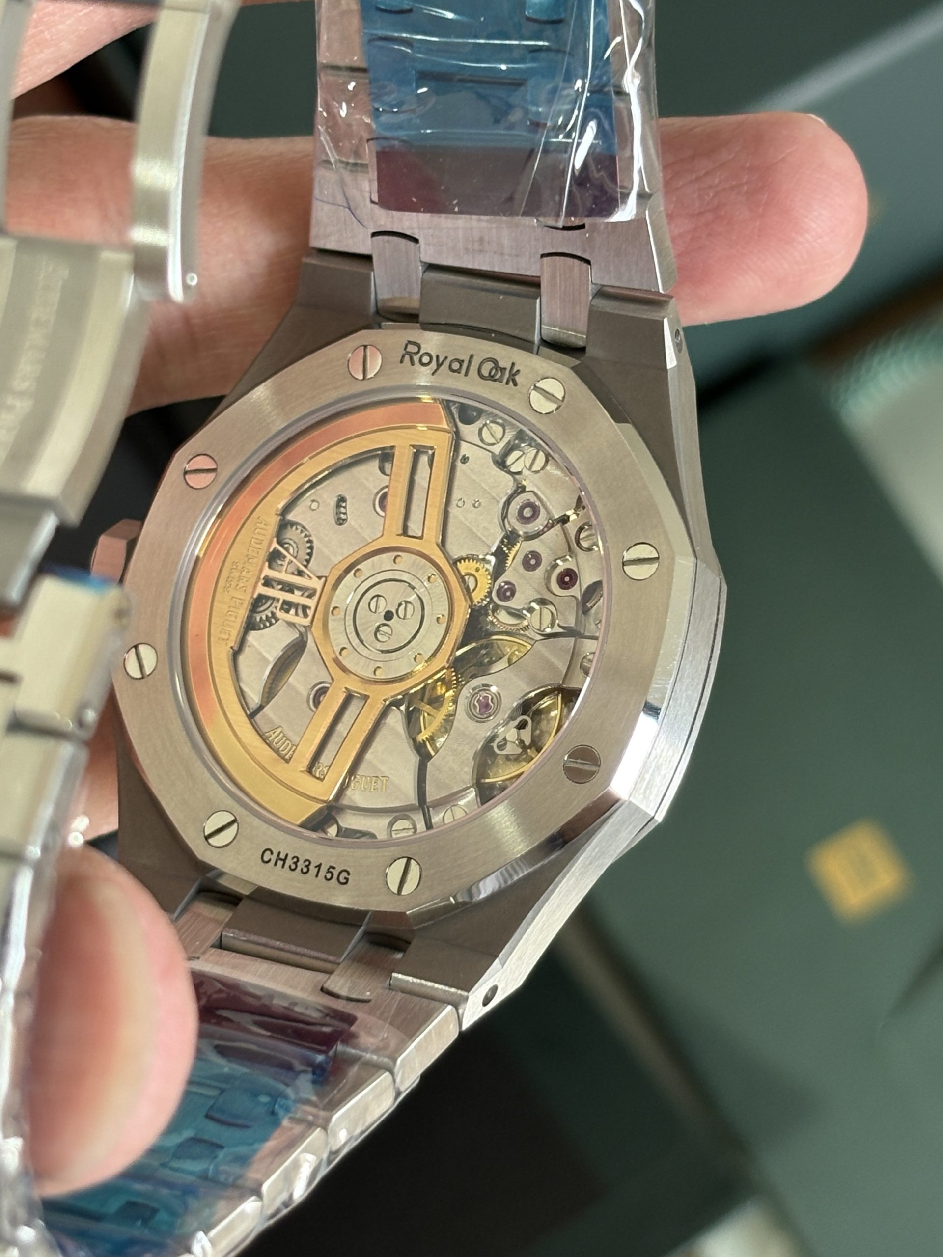 Audemars Piguet Royal Oak Replica Ref15510ST.OO.1320ST.06 Blue Dial - Image 6