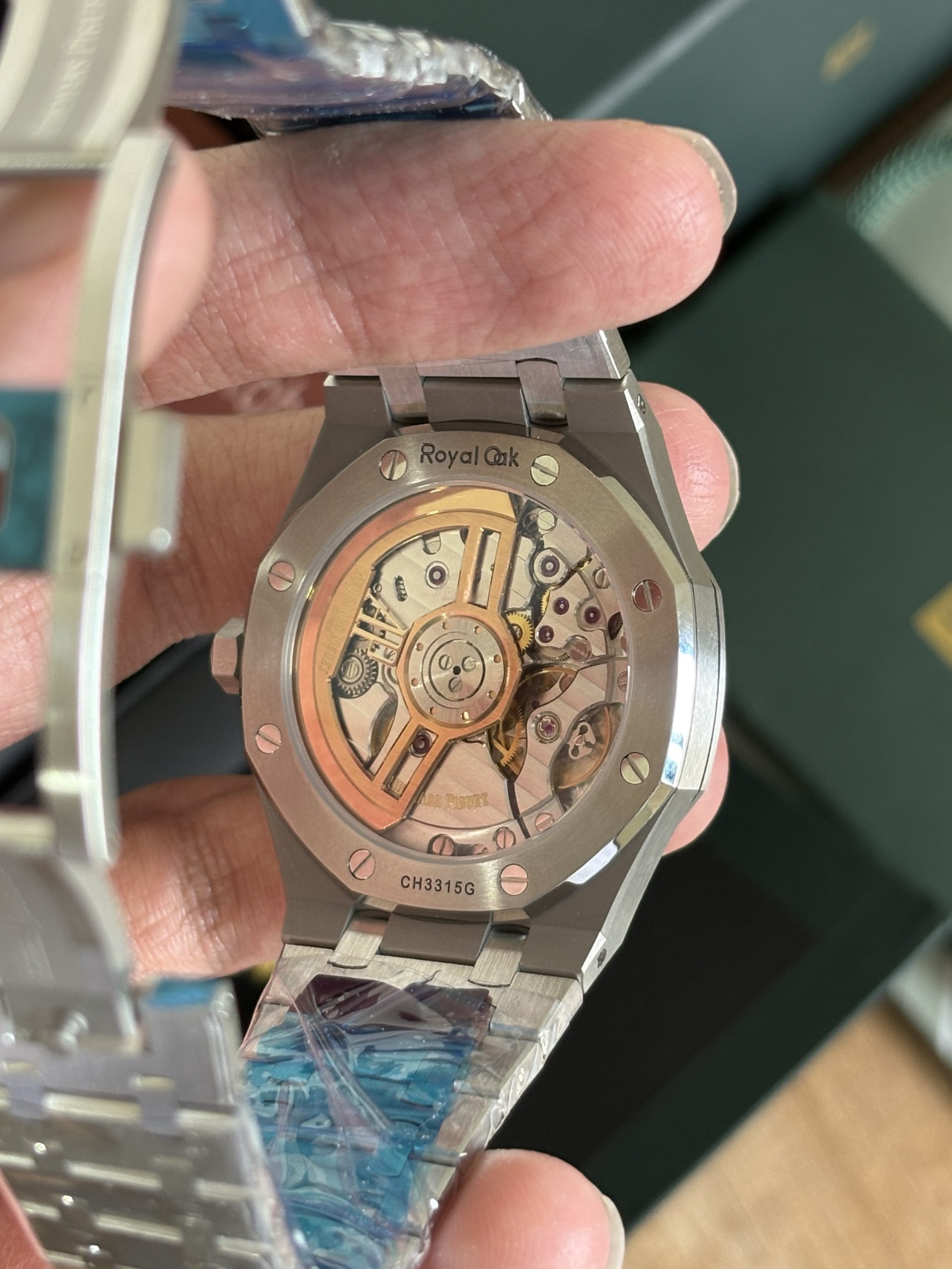 Audemars Piguet Royal Oak Grey Dial Ref.15510 Super Fake Watch - Image 6