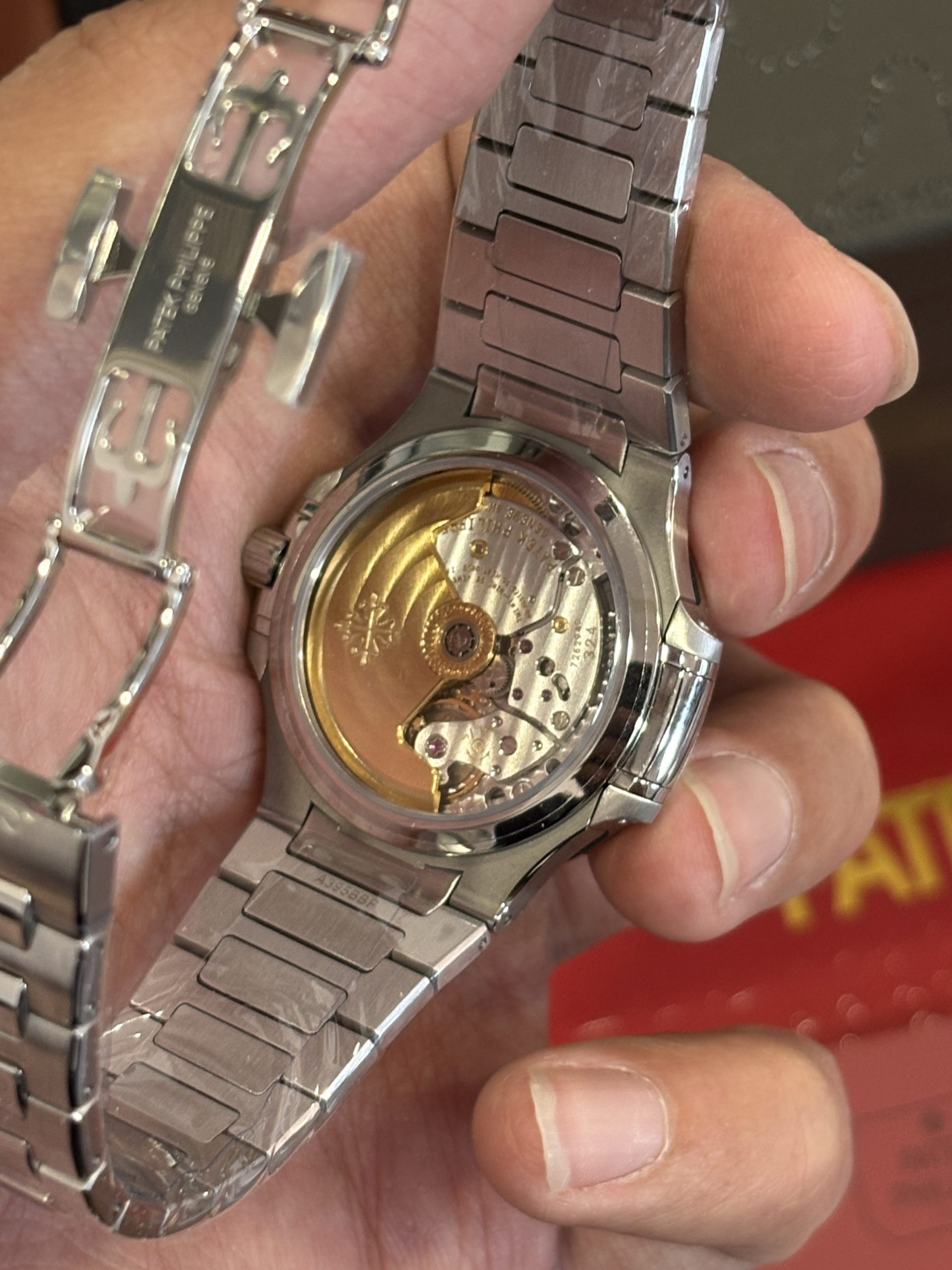 Superclone Patek Philippe Nautilus 7118/1A Smoke Grey Dial Stainless Steel - Image 6